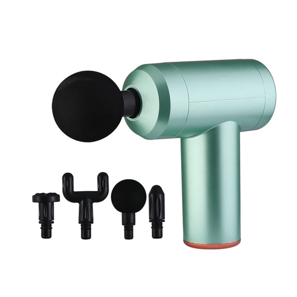 Soidarity Mini masajeador muscular eléctrico, máquina de masaje de relajación de percusión por vibración, masaje portátil de viaje para el hogar, masajeadores Verde Soidarity CE014051-04