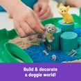 thumbnail image 2 of Kinetic Sand, Diggin’ Dog Park Set with 1.5lbs Play Sand & Tools, 2 of 3