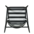 thumbnail image 6 of Amara Modern Outdoor Patio Barstools, Iron Frame, Scallop-Shaped Backrest, Matte Black, Set of 2, 6 of 10
