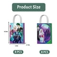 thumbnail image 2 of 16 Pcs For Zombies Party Favor Bags – 2 Styles with Handles, Gift Bags for Birthday Parties, Themed Celebrations, Events, 2 of 5
