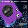 thumbnail image 2 of Case for iPad Air 11 Inch M3 M2 2025 2024, iPad Air 5th / Air 4th Generation Case 2022 2020, iPad Pro 11 2022 - 2018 with Screen Protector/Pen Holder/Rotating Stand/Hand Strap/Shoulder Strap, 2 of 7