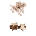 thumbnail image 1 of 75x Rebanada de Sin Espesar Adornos de Estrella Colgantes perfecl Adornos para álbumes de recortes, 1 of 8