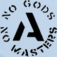 thumbnail image 2 of CafePress - No Gods No Masters Infant Bodysuit - Baby Light Bodysuit, Size Newborn - 24 Months, 2 of 4