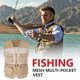 thumbnail image 3 of Neries Chaqueta de pesca de verano con bolsillos delanteros Tamaño múltiple CHEIST CHAIST CHAISTWEAT HOMBRES OUTERWAR VESTIDOS ACCESORIOS DE JUEGOS AIRNIOS CAYA / XXXL Scienceny OD003201-32, 3 of 7