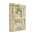 thumbnail image 2 of Map of the Coast of England I' Canvas Art by Unknown, 2 of 4