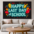 thumbnail image 4 of Colorful Splash Design Happy Last Day of School Banner Backdrop Party Decorations for Classroom Celebrations Photography Props School Ending Festivities, 4 of 7