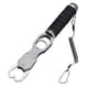 thumbnail image 4 of Pinza para labios de pescado con escala, profesional, de aleación de aluminio resistente, ideal para pesca. Gris, 4 of 9