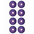 thumbnail image 1 of Kit De 8 Llantas Led Moradas De 80mm Para Patines, 1 of 5
