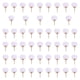 thumbnail image 4 of 50 Uds Abanicos de Papel Macarena Abanicos de Mano de Papel DIY Conjunto B, 4 of 8