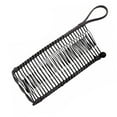 thumbnail image 1 of Outil Peigne Pince Banane Extensible Pince à Cheveux Banane Support Queue de Cheval Peigne Double Accessoire pour Cheveux, Peigne Banane Extensible pour Cheveux Épais et Extensibles 30 Dents, Pinces à Cheveux pour Femmes Gris, 1 of 7