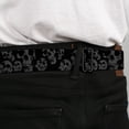 thumbnail image 4 of Buckle-Down Belt, Seatbelt Buckle Belt, Skulls Stacked Weathered Black Gray, Youth 22 to 32 Inches, 4 of 9