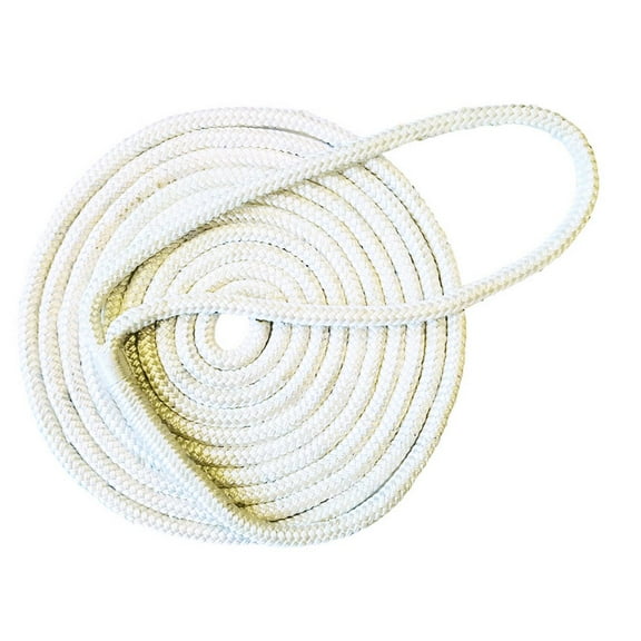 DOCK LINE WHITE 15FT (Pack of 1)
