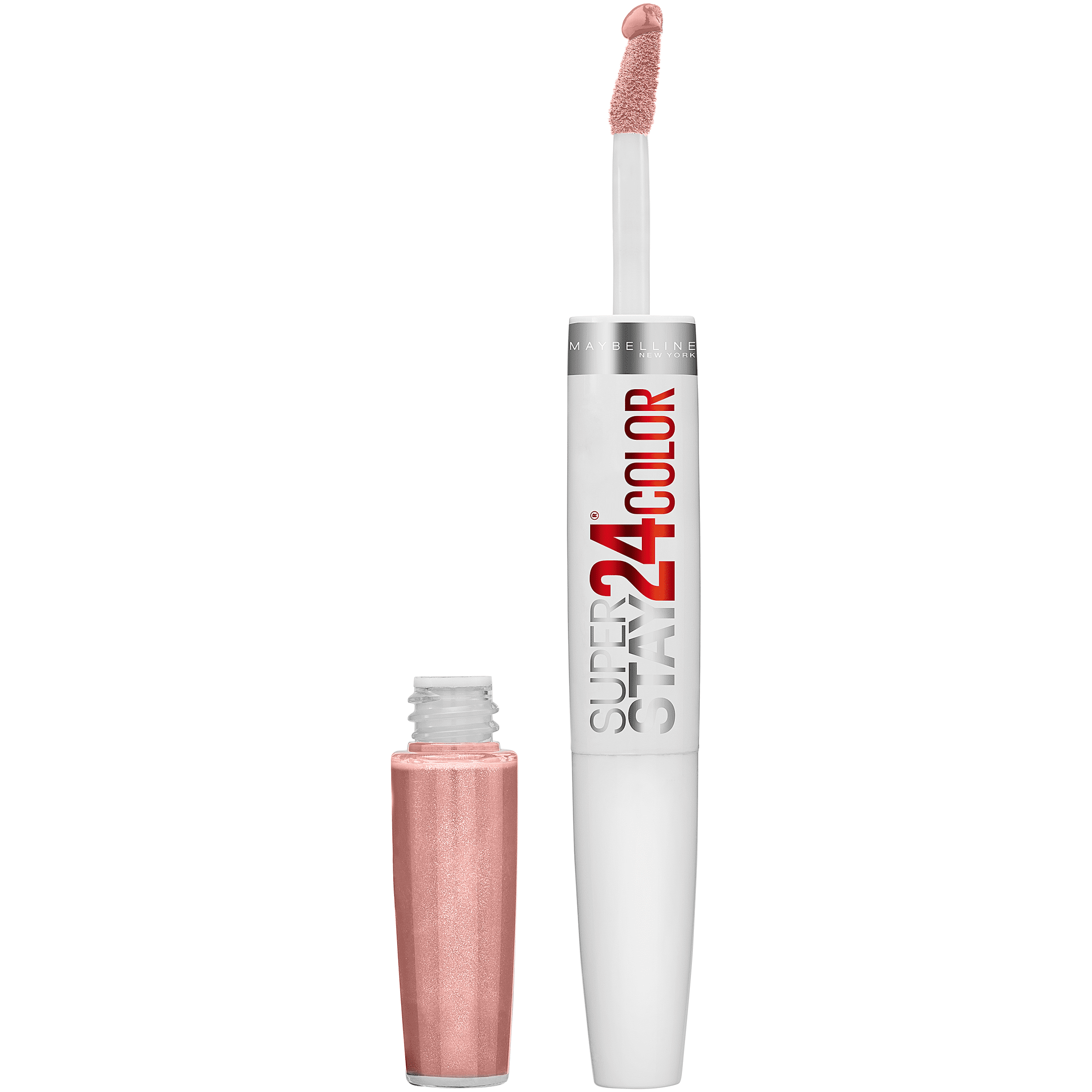 (2 pack) Maybelline SuperStay 24 2-Step Liquid Lipstick, Constant Toast