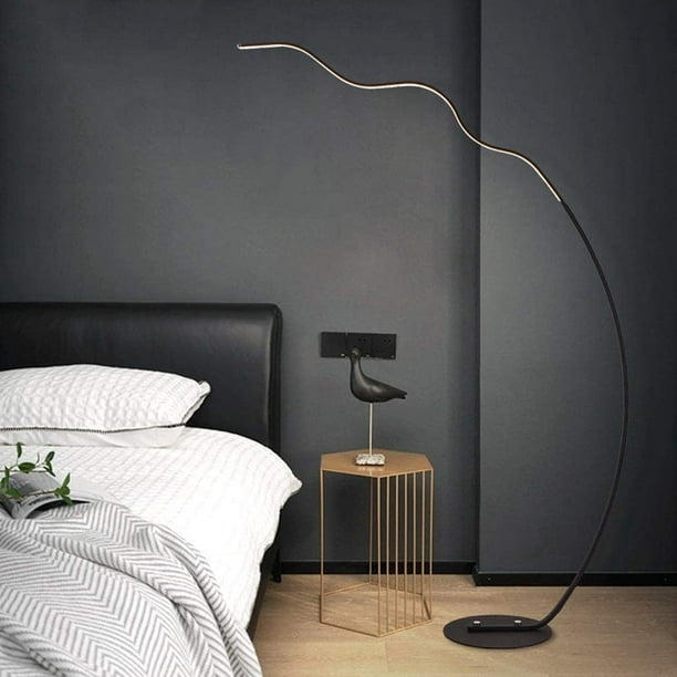 Lampadaire LED en fer silicone lampe d'ambiance pour salon chambre à coucher
