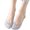Grey, variant on 1Pair Thin Toe Topper Socks Womens Invisible Sling Back Half-Palm No Show Liner Socks Candy Color Low Cut Toe Covers Socks for Heels Ballerina Mint Green