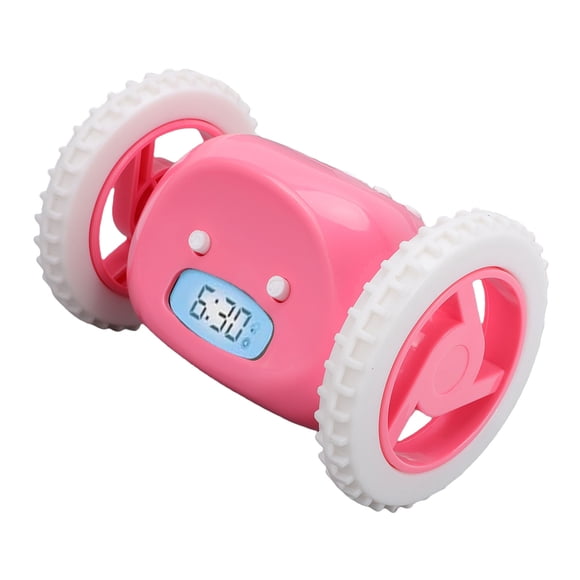 Reloj Despertador Con Ruedas Extra Ruidoso, Reloj Despertador Digital Con Vibración Y Vibración Para Personas Que Duermen Mucho, Adultos, Niños Y Adolescentes