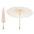 thumbnail image 5 of 2 paraguas de papel DIY, paraguas pequeños, accesorio de fotografía, decoración de paraguas en blanco para vacaciones, 5 of 5