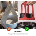 thumbnail image 3 of ZECATL Pressure Cooker Sling Silicone Bakeware Sling Compatible with Instant Pot 6 Qt / 8Qt , Compatible with Other Brand Multi-Function Cookers Red, 3 of 7