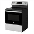 thumbnail image 4 of GE 30 Pouces Électrique Autoportant Lisse Haut de Gamme Acier Inoxydable - JCBS630SVSS, 4 of 8