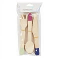 thumbnail image 2 of Assorted Color Dip Flatware by Cakewalk, 2 of 2