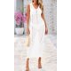 thumbnail image 2 of Traje de baño Coverup BTFBM Crochet para mujer verano 2025 blanco, 2 of 9