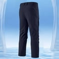 thumbnail image 4 of Men's Lightweight Tearproof Hiking Pants Outdoor Work Casual Comfortable Durable Travel Charging Trousers Men's Casual Dress Pants Travel Adaptive, 4 of 5
