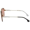 thumbnail image 3 of Carrera Glory/S Metal Unisex Aviator Sunglasses Gold 58mm Adult, 3 of 3