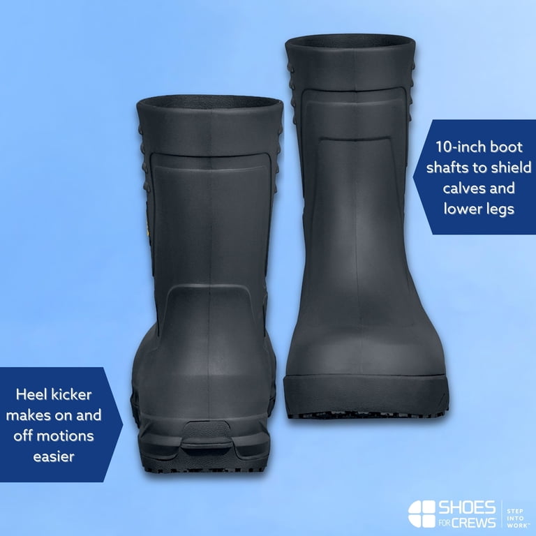 ACE Work Boots Bullfrog Elite CT Composite Toe Black Rubber Safety Boots ACE Work Boots Bullfrog Elite, Men main image 4
