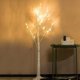 thumbnail image 1 of Paquete de 2 árboles de abedul iluminados de 4 pies (tamaño más alto y de pie), árbol de Navidad de abedul para interior y exterior, blanco cálido, 96 luces LED de árbol de abedul para decoraciones na, 1 of 4