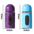 thumbnail image 2 of Glass Salt And Pepper Shakers With Adjustable Pour Holes - Stainless Steel Salt Shaker And Pepper Shaker, 2 of 4