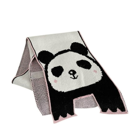 

Yoslce warm scarf winter scarf Parent-child Cartoon Cute Animal Knitted Wool Shawl Ladies Bib