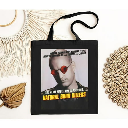 vintage Natural Born Killers Tote Bag-TH13897