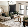 thumbnail image 5 of Hauteloom Casablanca Collection Living Room Bedroom Area Rug - Cozy Moroccan Farmhouse Carpet - Black, Brown, Beige, Cream - 7'10" x 10', 5 of 10