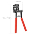 thumbnail image 4 of Alicate Para Rebordear Paneles 2 En 1 Herramienta De Crimpado Punzón De 5 Mm De Mordaza Flexible Para Ajustar Bordes En Láminas De Hasta 1 Mm De Grosor Y Para Perforar Agujeros En Láminas Para, 4 of 5