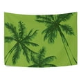 thumbnail image 3 of MYPOP Palm Trees And Tropical Leaves Tapestry Wall Hanging Decoration Home Decor Living Room Dorm 60 x 40 inches, 3 of 4