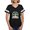Smoke Gray, variant on CafePress - Power Rangers Black Range Women's Football T Shirt - Womens Football Shirt