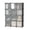Black, variant on 12-Shelf White Stackable Closet Organizer for Bedroom and Home Office