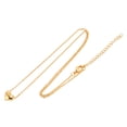 thumbnail image 2 of Collar con colgante de corazón dorado, elegante accesorio diario para fiestas y citas, 2 of 8