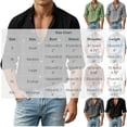 thumbnail image 3 of QIYAGBSA Men's Long Sleeve Button Down Shirt, Textured Cotton Linen Work Shirt with Double Pockets for Casual Office and Weekend, 3 of 8