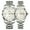 gold white couple, variant on GUANQIN Women Men Couple Calendar Week Rhinestone Vintage Japanese Automatic Self-Winding Mechanical Wrist Watch Tungsten Steel Sapphire Crystal Waterproof Luminous Clock
