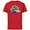 Red, variant on Disney PIXAR Cars on the Road Ramone & Flo - Short Sleeve Cotton T-Shirt for Adults - Customized-Black