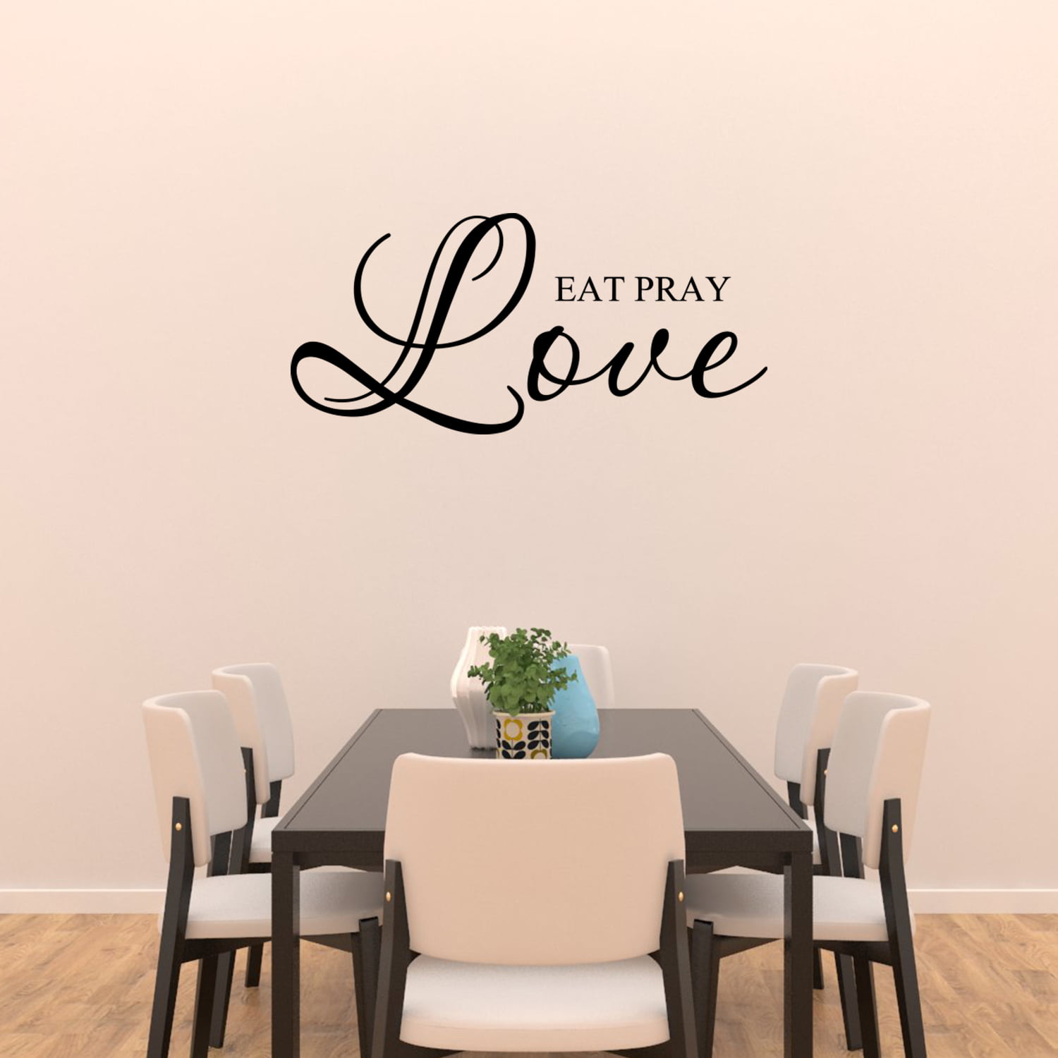Wall Decal Quote Eat Pray Love Home Sticker Decor C108-L 