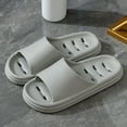 thumbnail image 4 of ShiShine Mens Womens Shower Shoes With Holes Dry Quickly Bath Slippers Non Slip Indoor Home Bedroom Pool Spa College Dorm, 4 of 5
