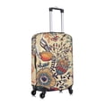 thumbnail image 3 of Kll Floral With Birds And Fantasy Flowers Luggage Cover Suitcase Cover Suitcase Protector (Luggage not included)-Large, 3 of 8