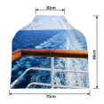 thumbnail image 2 of PKQWTM Trail Water Surface Behind Cruise Ship Nursing Cover Baby Breastfeeding Infant Feeding Cover Baby Car Seat Cover, 2 of 2