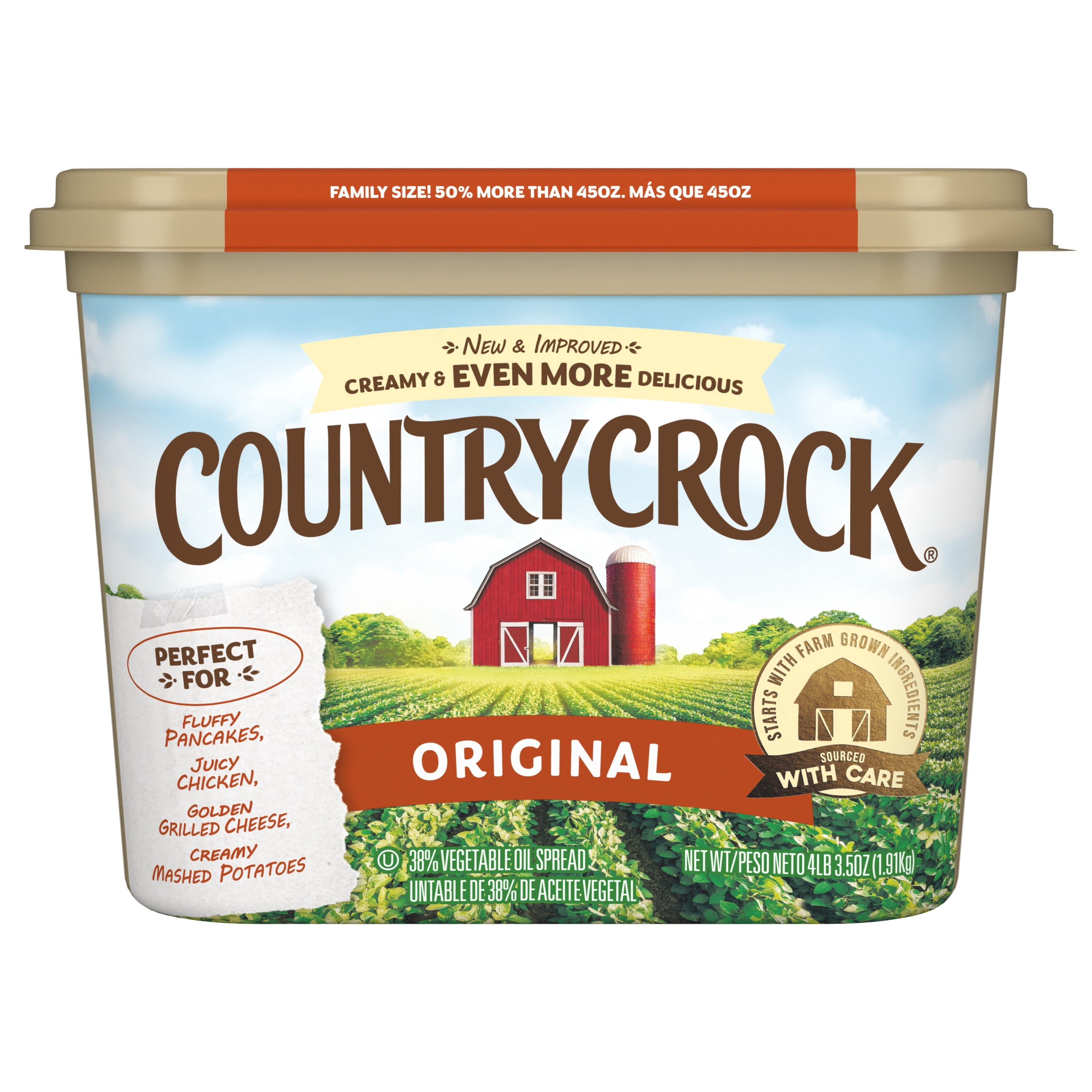 Country Crock Original Buttery Spread Tub, 67.5 oz