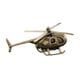 thumbnail image 3 of Mini estatua de helicóptero de latón, adorno decorativo para escritorio. Retro, 3 of 9