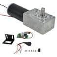 thumbnail image 4 of Motorreductor DC12V, accesorios de maquinaria de reducción de velocidad de tornillo sin fin turbo, con eje de 8 mm, 5840‑31ZY(12V12RPM), 4 of 14