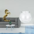 thumbnail image 2 of Figura de caballo ligera hecha a mano, decoración de mesa para hoteles, estanterías, chimeneas, combinada con un pequeño acuario transparente, adorno, 2 of 8