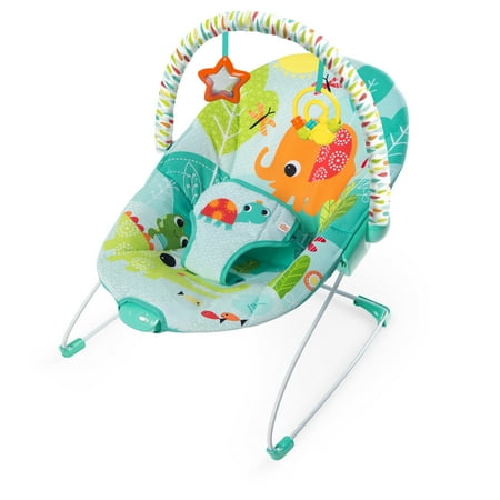 Bright Starts Bouncer Seat Raindrop Rainforest